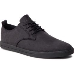 Półbuty CLAE - Ellington CLA01246 Black Waxed Suede. Czarne półbuty męskie Clae, ze skóry. W wyprzedaży za 369,00 zł.