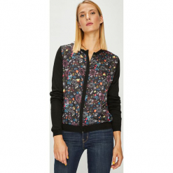 Trussardi Jeans - Kardigan. Czarne kardigany damskie marki Trussardi Jeans, s, z wiskozy. W wyprzedaży za 399,90 zł.