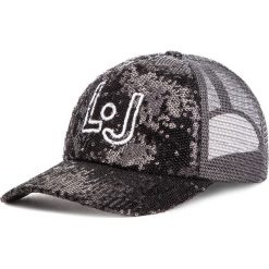 Czapka z daszkiem LIU JO - Cappello T19169 T0300 Nero/Nero 00471. Białe czapki damskie z poliesteru. W wyprzedaży za 149,00 zł.