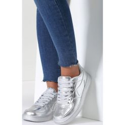 Buty sportowe damskie: Srebrne Buty Sportowe Trini