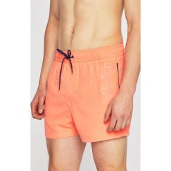 Pepe Jeans - Kąpielówki. Szare kąpielówki męskie Pepe Jeans, m, z nadrukiem, z poliesteru. W wyprzedaży za 129,90 zł.