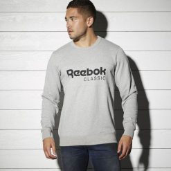 Bluzy męskie: Bluza Reebok Archive Stripe Crew (BK3832)