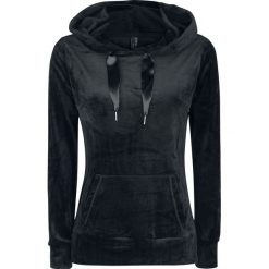 Bluzy rozpinane damskie: Fresh Made Nicki Pullover Bluza z kapturem damska czarny