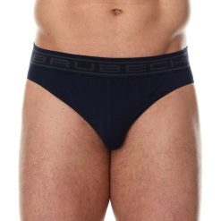 Slipy męskie: Brubeck Slipy męskie COMFORT COTTON granatowe r. L (BE00290A)