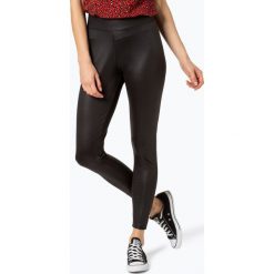 Marie Lund Sport - Legginsy damskie, czarny. Czarne legginsy sportowe damskie s, ze skóry, na fitness i siłownię. Za 49,95 zł.