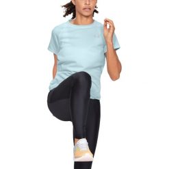 Under Armour Speed Stride Koszulka Niebieski. Niebieskie koszulki damskie Under Armour, xl, bez wzorów, z poliesteru, bez kołnierzyka. Za 137,95 zł.