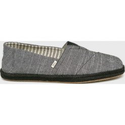 Toms - Espadryle. Szare espadryle męskie marki Toms, z gumy. Za 259,90 zł.