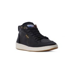 Trampki Blauer BLK MURRAY HI. Czarne trampki męskie marki Blauer, bez wzorów, bez zapięcia. Za 436,49 zł.