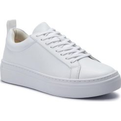 Sneakersy VAGABOND - Zoe Platfo 4827-208-01 White. Białe półbuty damskie Vagabond, ze skóry. Za 419,00 zł.