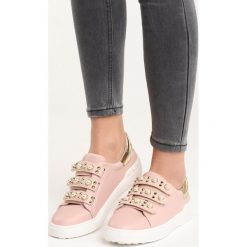 Różowe Buty Sportowe No Alibi. Różowe buty sportowe damskie Born2be, w paski, sportowe. Za 79,99 zł.