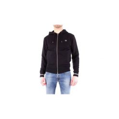 Bluzy Fred Perry J2531. Czarne bluzy męskie Fred Perry, s, bez wzorów, bez kołnierzyka, bez rękawów, bez kaptura. Za 713,76 zł.