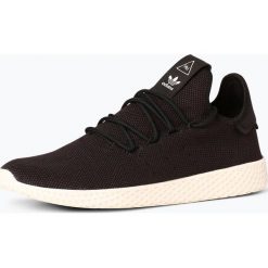 Adidas Originals - Tenisówki męskie – Tennis Hu, czarny. Czarne trampki męskie adidas Originals, bez wzorów, bez zapięcia. Za 349,95 zł.
