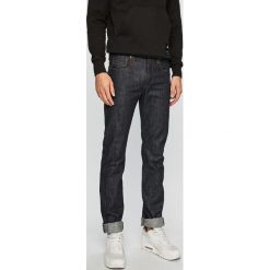 G-Star Raw - Jeansy 3301. Niebieskie jeansy męskie G-Star RAW, bez wzorów, retro. W wyprzedaży za 179,90 zł.
