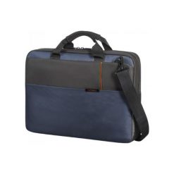 Samsonite QIBYTE Laptop Bag 15,6" (niebieski). Niebieskie torby na laptopa Samsonite, bez wzorów. Za 199,99 zł.