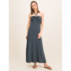 Sukienka wieczorowa Max Mara Leisure 36210206. Zielone sukienki damskie Max Mara Leisure, l, bez wzorów, z elastanu, wizytowe, bez kołnierzyka, bez rękawów. W wyprzedaży za 699,00 zł.