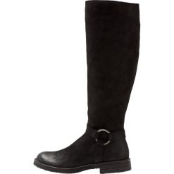 Felmini CREPA Kowbojki i obuwie motocyklowe black. Czarne kozaki damskie marki Felmini, ze skóry, bez obcasa, bez zapięcia. Za 839,00 zł.