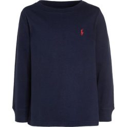 Polo Ralph Lauren BASIC Bluzka z długim rękawem newport navy. Niebieskie bluzki dziewczęce bawełniane marki Polo Ralph Lauren, z długim rękawem. Za 129,00 zł.
