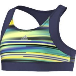 Topy sportowe damskie: Adidas Top Infinite Series żółto-zielony 170 cm (AB4758)