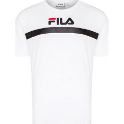 T-shirt FILA ANATOLI. Białe t-shirty męskie Fila, z nadrukiem, z bawełny, z okrągłym kołnierzem. W wyprzedaży za 132,00 zł.