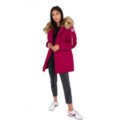 Kurtka zimowa Alpha Industries Polar Jacket 123002-454 - czerwony. Czerwone kurtki damskie Alpha Industries, na zimę, l, bez wzorów, z polaru, bez kaptura. Za 812,99 zł.
