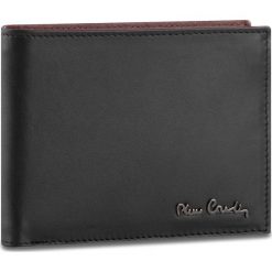Duży Portfel Męski PIERRE CARDIN - TILAK27 8805 Czarny/Bordo. Czarne portfele męskie Pierre Cardin, bez wzorów, ze skóry. Za 99,00 zł.