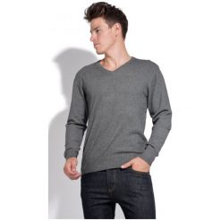 William De Faye Sweter Męski Xxl Szary. Szare swetry klasyczne męskie marki William de Faye, m, z kaszmiru, dekolt w kształcie v. Za 259,00 zł.