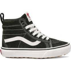 Vans tenisówki dziecięce za kostkę UY SK8-Hi MTE Black/True white 34. Czarne buty dziewczęce sportowe Vans, na zimę, w paski, ze skóry, za kostkę, z paskami. Za 265,00 zł.