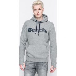 Bench - Bluza. Szare bejsbolówki męskie Bench, l, z nadrukiem, z bawełny, z kapturem. W wyprzedaży za 159,90 zł.