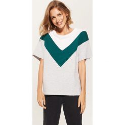 T-shirt oversize - Jasny szar. Szare t-shirty damskie marki House, l. Za 49,99 zł.