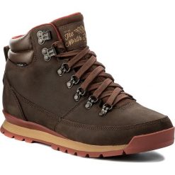Botki męskie: Trapery THE NORTH FACE - Back To Berkeley Redux Leather T0CDL0YSY Carafe Brown/Ketchup Red