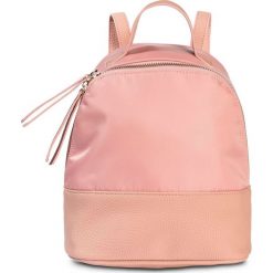 Mały plecak basic bonprix stary jasnoróżowy. Czerwone plecaki damskie bonprix, ze skóry, eleganckie. Za 49,99 zł.