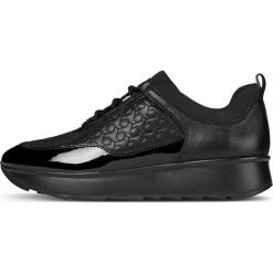 Geox tenisówki damskie Gendry 36 czarne. Czarne trampki i tenisówki damskie Geox, bez wzorów, bez zapięcia. Za 499,00 zł.
