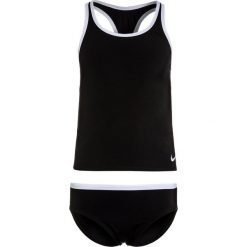 Stroje jednoczęściowe dziewczęce: Nike Performance GIRLS SWIM RACERBACK SPORT TANKINI Kostium kąpielowy black