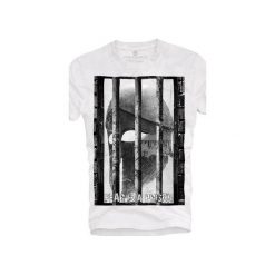 T-shirt UNDERWORLD Ring spun cotton Prison. Białe t-shirty męskie Underworld, s, z nadrukiem, z bawełny, bez kołnierzyka. Za 69,99 zł.