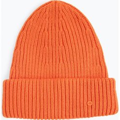 Marc O'Polo - Czapka damska, pomarańczowy. Pomarańczowe czapki damskie marki Marc O'Polo, bez wzorów, z dzianiny. Za 269,95 zł.