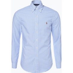 Polo Ralph Lauren - Koszula męska – Slim Fit, niebieski. Niebieskie koszule męskie w kratę marki Polo Ralph Lauren, s, z bawełny, polo. Za 399,95 zł.