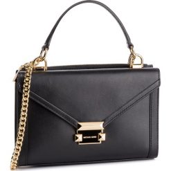 Torebka MICHAEL MICHAEL KORS - Whitney 30H8GWHM5L Black. Czarne torebki klasyczne damskie marki MICHAEL Michael Kors, bez wzorów, ze skóry, klasyczne, bez dodatków. Za 1309,00 zł.