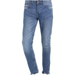 Jeansy męskie: Only & Sons ONSWARP RAW EDGE Jeansy Slim Fit medium blue denim