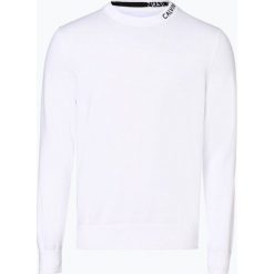 Calvin Klein Jeans - Sweter męski, czarny. Czarne swetry męskie marki Calvin Klein Jeans, m, bez wzorów, z jeansu, bez kołnierzyka, bez kaptura. Za 399,95 zł.