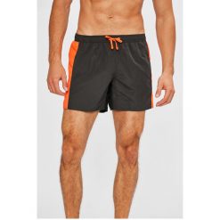 EA7 Emporio Armani - Kąpielówki. Szare kąpielówki męskie marki EA7 Emporio Armani, s, z poliesteru. W wyprzedaży za 199,90 zł.