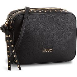 Torebka LIU JO - Xs Crossbody Gioia A68056 E0033 Nero 22222. Czarne listonoszki damskie Liu Jo, ze skóry ekologicznej. Za 389,00 zł.