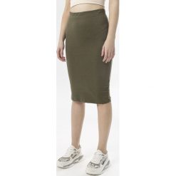 Khaki Spódnica Aurarith. Brązowe spódniczki damskie Born2be, s, bez wzorów, midi. W wyprzedaży za 49,99 zł.