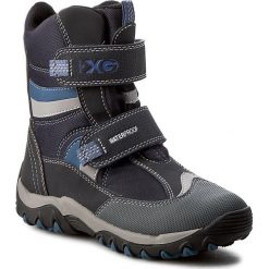 Buty zimowe chłopięce: Śniegowce GEOX – J Alas.Xg B Wpf A J642MA 0CE11 C0700 Navy/Avio