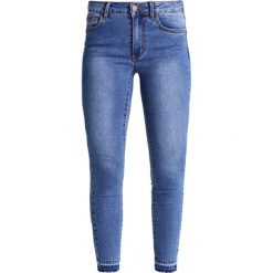 Vila VICOMMIT Jeans Skinny Fit medium blue denim. Niebieskie boyfriendy damskie Vila. Za 189,00 zł.