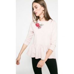 Answear - Bluza Blossom Mood. Szare bluzy damskie ANSWEAR, l, z bawełny, bez kaptura. W wyprzedaży za 49,90 zł.