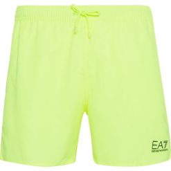 Szorty EMPORIO ARMANI EA7. Zielone kąpielówki męskie EA7 Emporio Armani, bez wzorów, z tkaniny. W wyprzedaży za 195,00 zł.