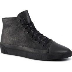 Trampki HUGO - Zero 50417981 10220030 01 Black 001. Czarne półbuty męskie HUGO, na co dzień, bez wzorów, ze skóry, bez zapięcia. Za 749,00 zł.