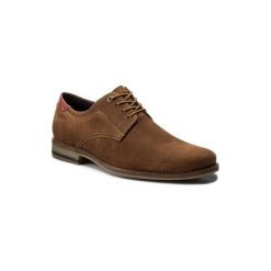 LASOCKI FOR MEN MI08-C366-401-03. Brązowe półbuty męskie Lasocki For Men, bez wzorów, ze skóry, bez zapięcia. Za 189,99 zł.