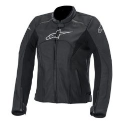 Kurtka skóra naturalna ALPINESTARS STELLA AVANT kolor czarny, rozmiar 50. Czarne kurtki damskie Alpinestars, bez wzorów, ze skóry, bez kaptura. W wyprzedaży za 1199,00 zł.