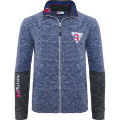 Bejsbolówki męskie: Bluza polarowa "Largo" w kolorze niebieskim